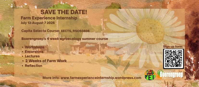 Farm Experience Internship (FEI) 2026