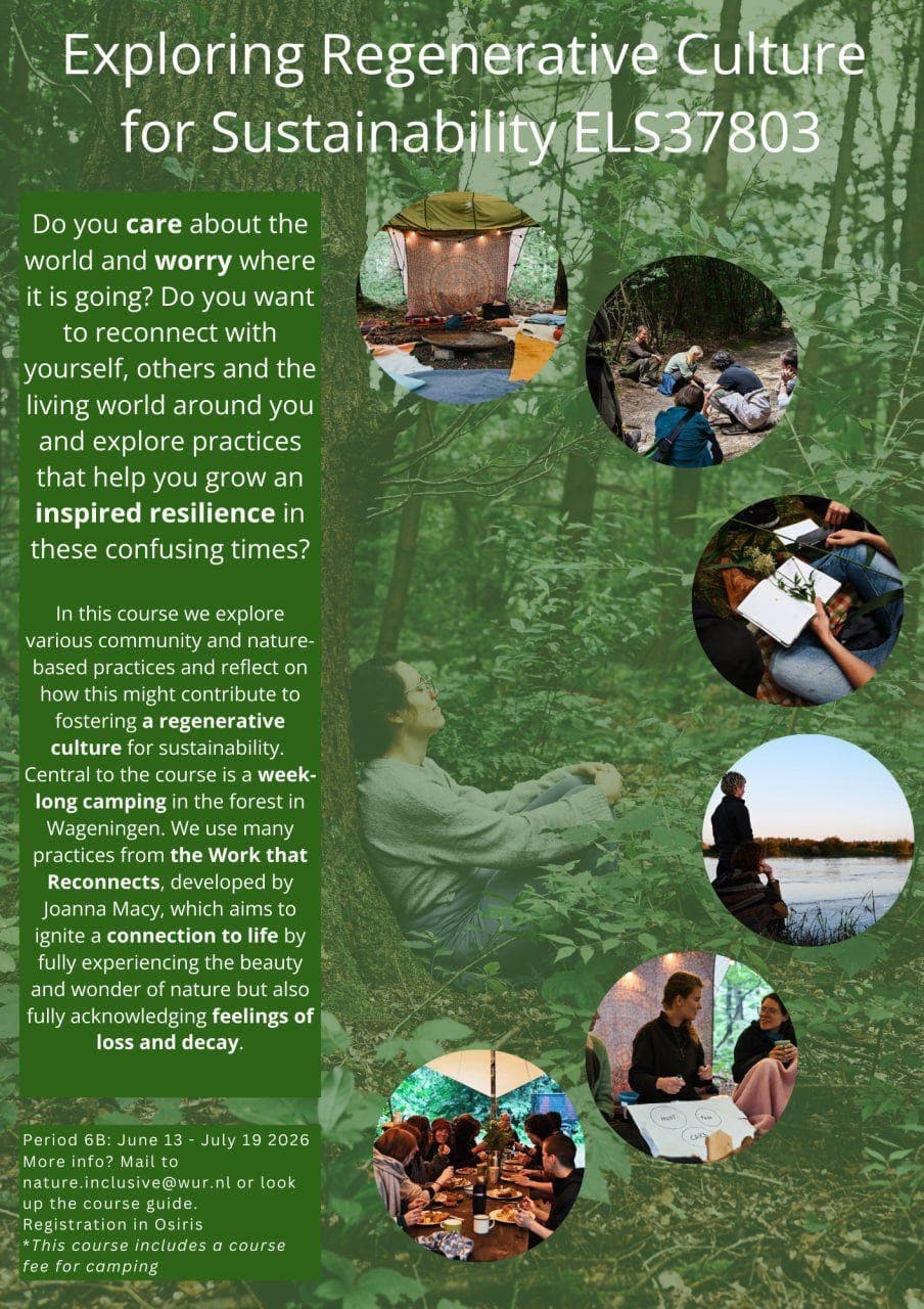 Exploring Regenerative Culture for Sustainability ELS37803