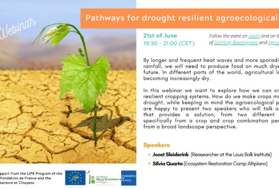 “Pathways for drought resilient agroecological systems”