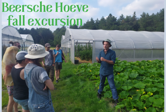 Excursion to the Beersche Hoeve