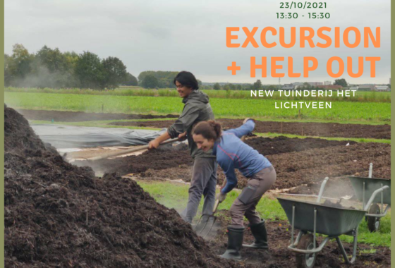 Excursion + Help out Tuinderij het Lichtveen